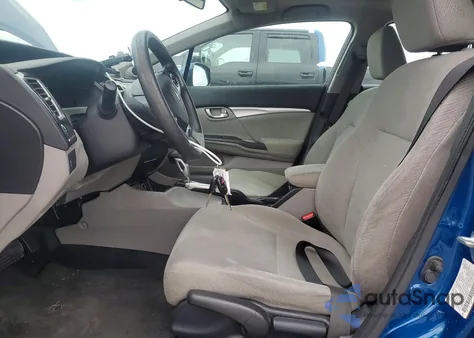 2013 Honda Civic Ex from USA, damaged, VIN 2HGFB2F85DH539777